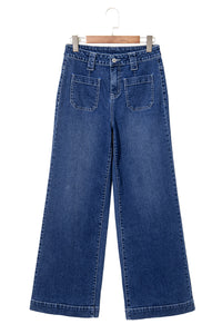 Wide Leg High Waist Jeans
