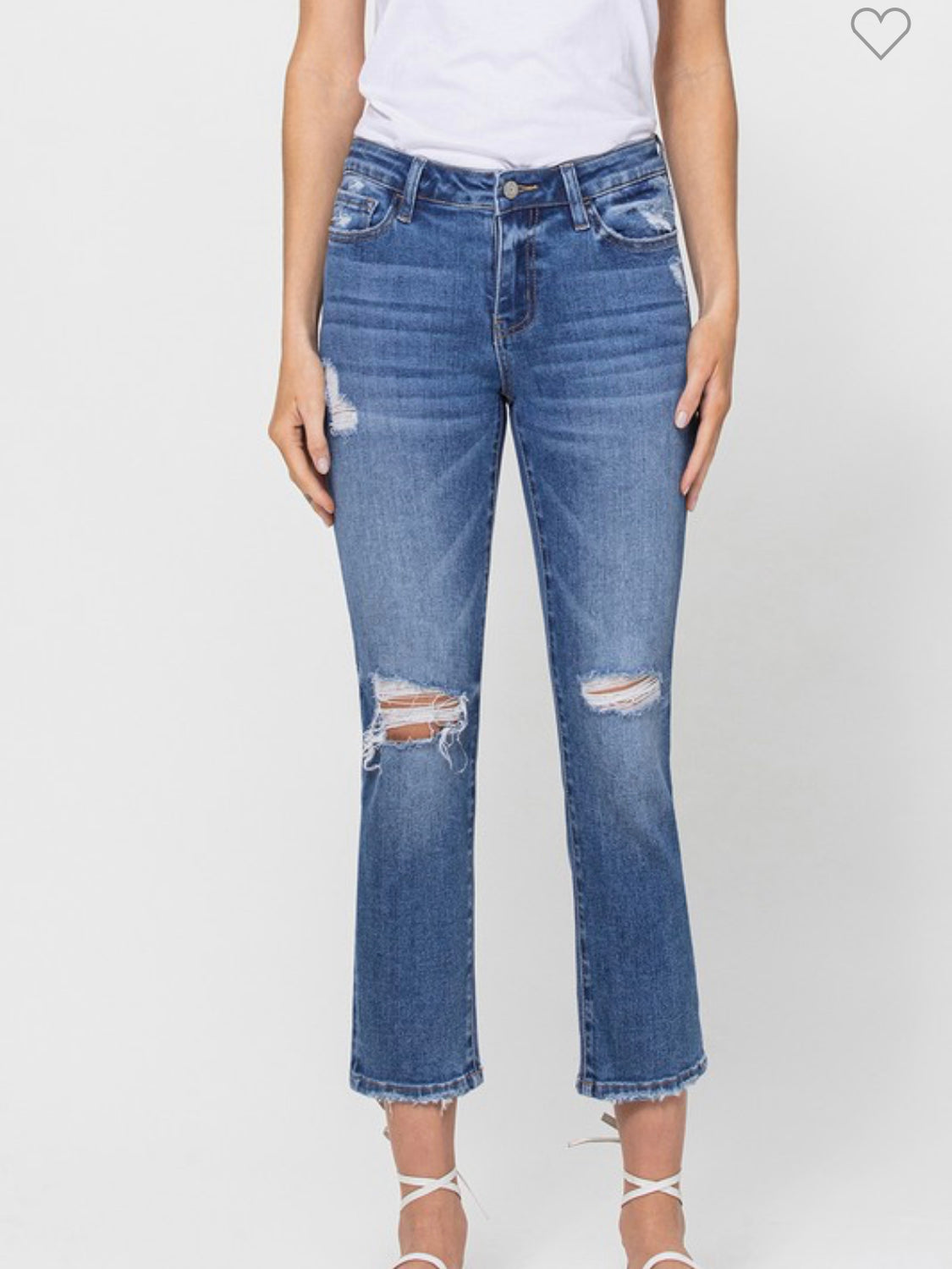 Vervet Cropped Denim