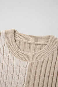 Khaki Knit Sweater