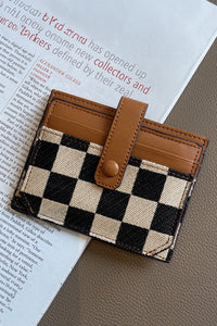 Checkered Wallet